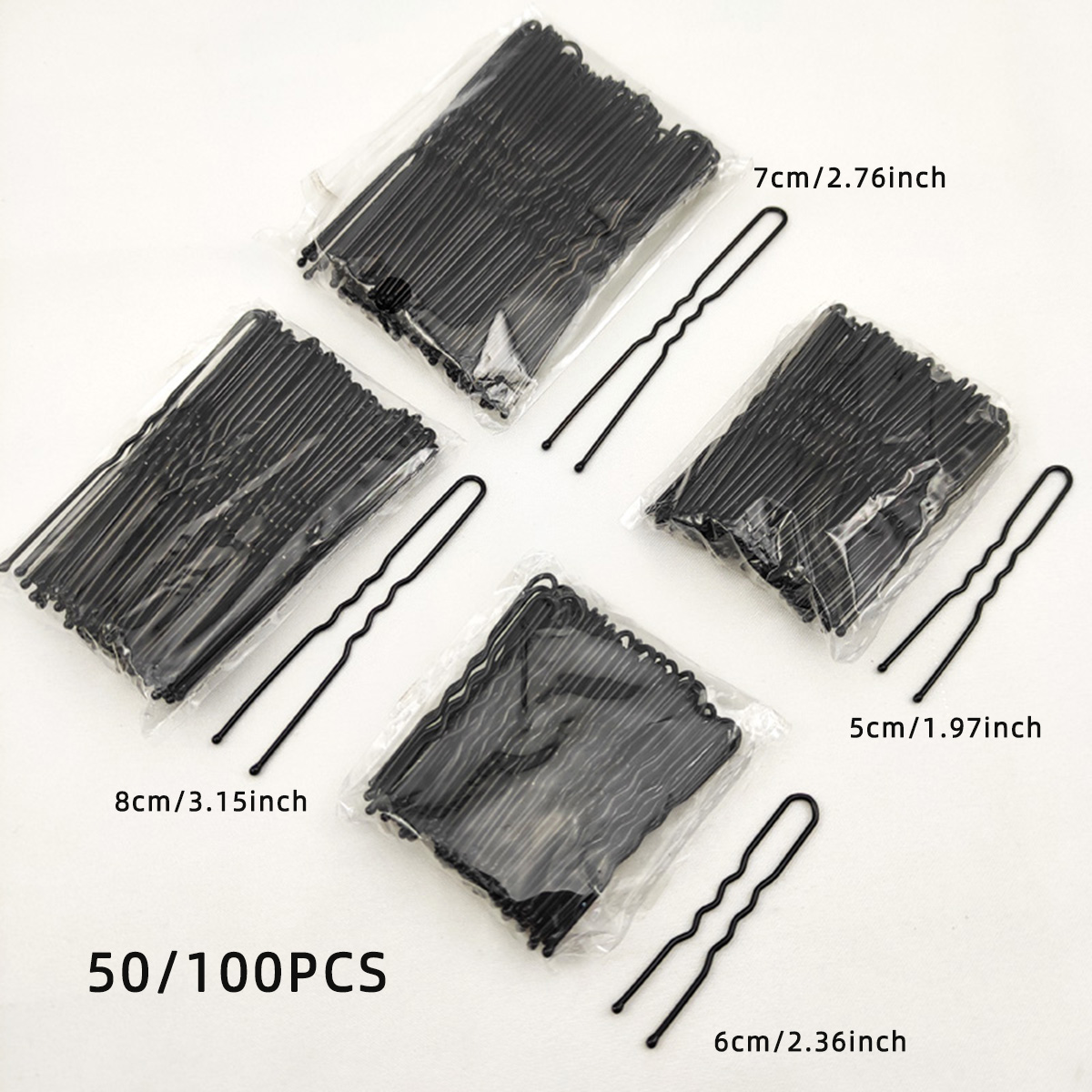 Women'S Accessories List - 50/100 PCS Women 5/6/7/8 cm Hair