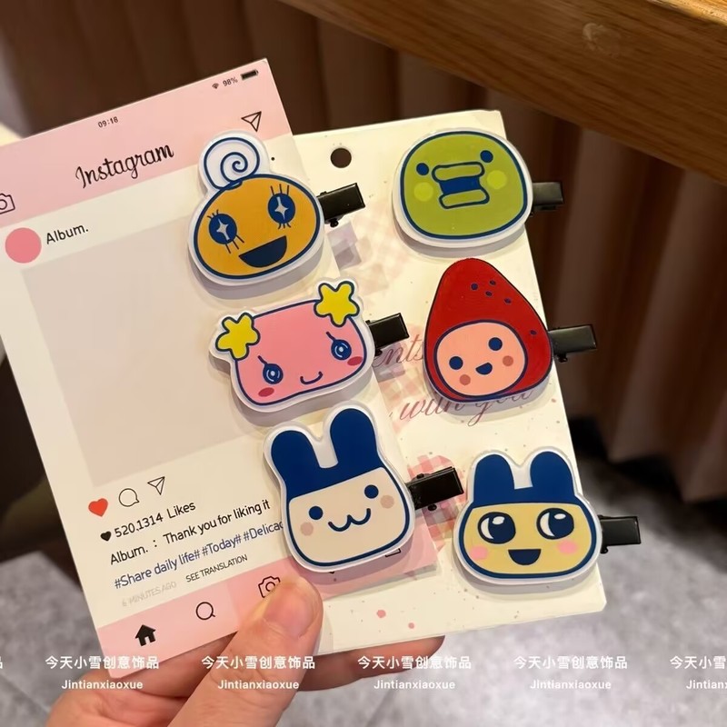 Tamagotchi Series Hairpin Cart – Women'S Accessories List Bewertung und Preis