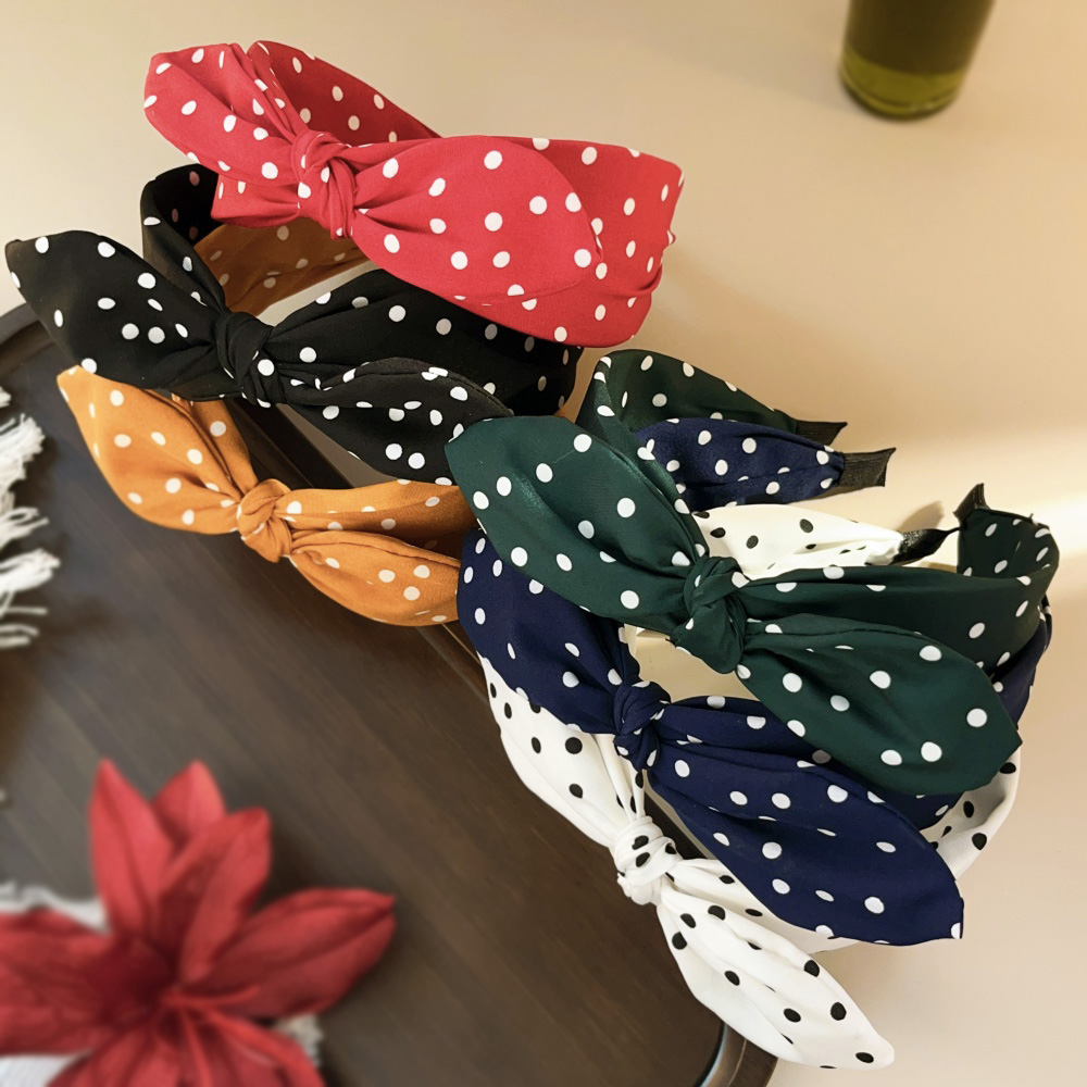 Boho Dots Wide Hair Bands for  – Women Accessories Wholesale China Bewertung und Preis