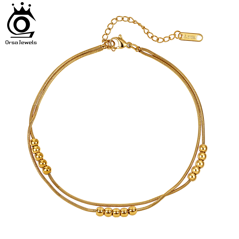 ORSA JEWELS Vintage Layered An – Beaded Anklet Chain Bewertung und Preis