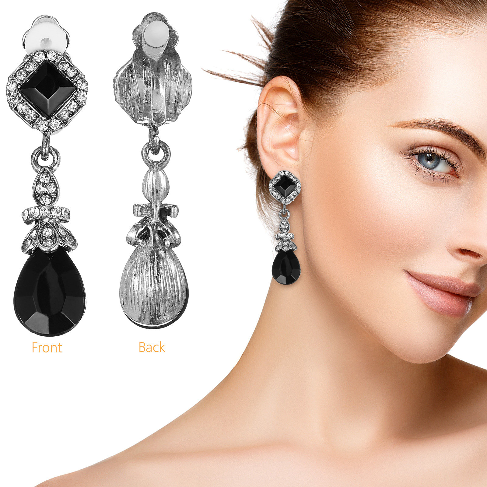 Pendant Black Ear Clips Vintag – Women'S Accessories Gift Ideas Bewertung und Preis