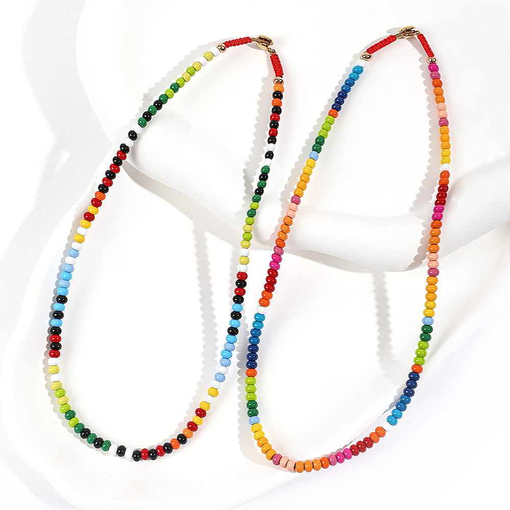 Boho Rainbow Necklace Jewelry  – Women'S Accessories Wholesale Suppliers Bewertung und Preis