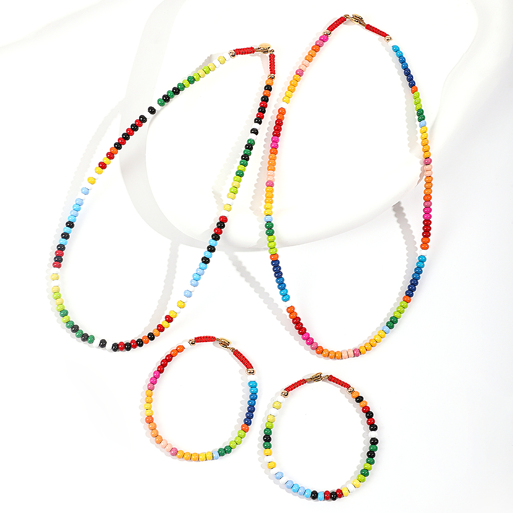 Boho Rainbow Necklace Jewelry  – Women'S Accessories Wholesale Suppliers Bewertung und Preis