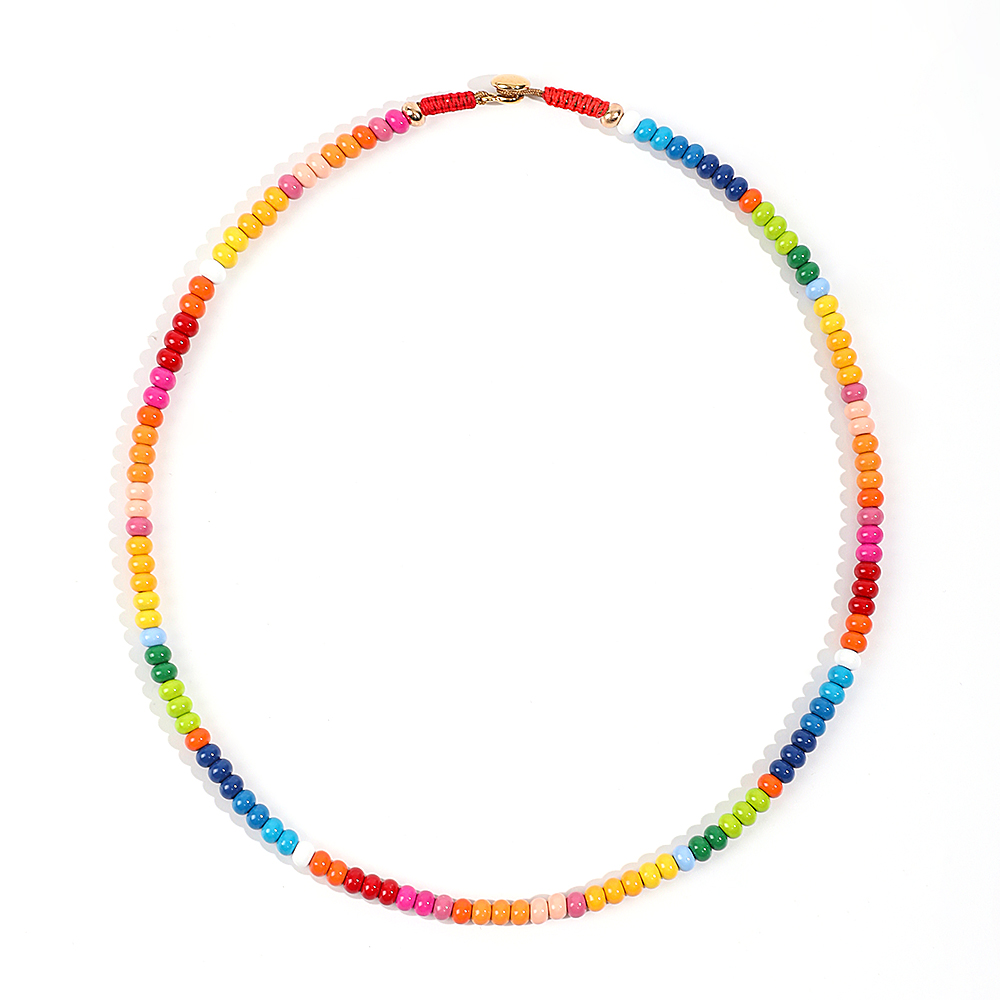 Boho Rainbow Necklace Jewelry  – Women'S Accessories Wholesale Suppliers Bewertung und Preis