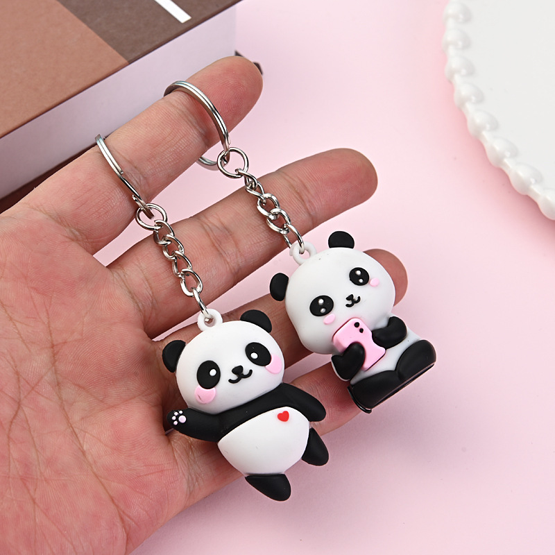 Cute Cartoon Couple Panda Keyc – Women'S Accessories Gift Ideas Bewertung und Preis