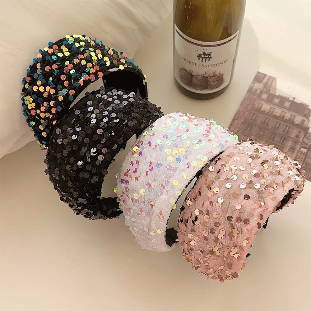 New Wide Glitter Headband For  – Women'S Accessories Gift Ideas Bewertung und Preis