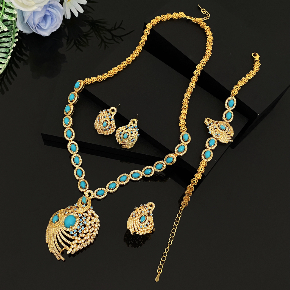 JRH Zircon Jewelry Set for Wom – Women Accessories Uae Bewertung und Preis