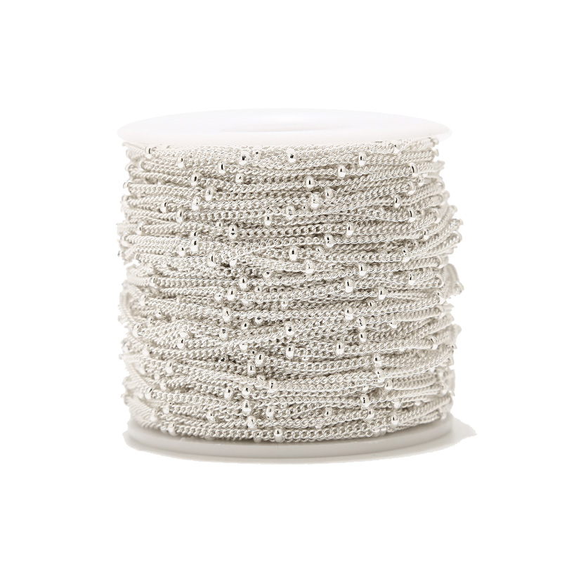 2 Meters Stainless Steel Silve – Beaded Anklet Chain Bewertung und Preis
