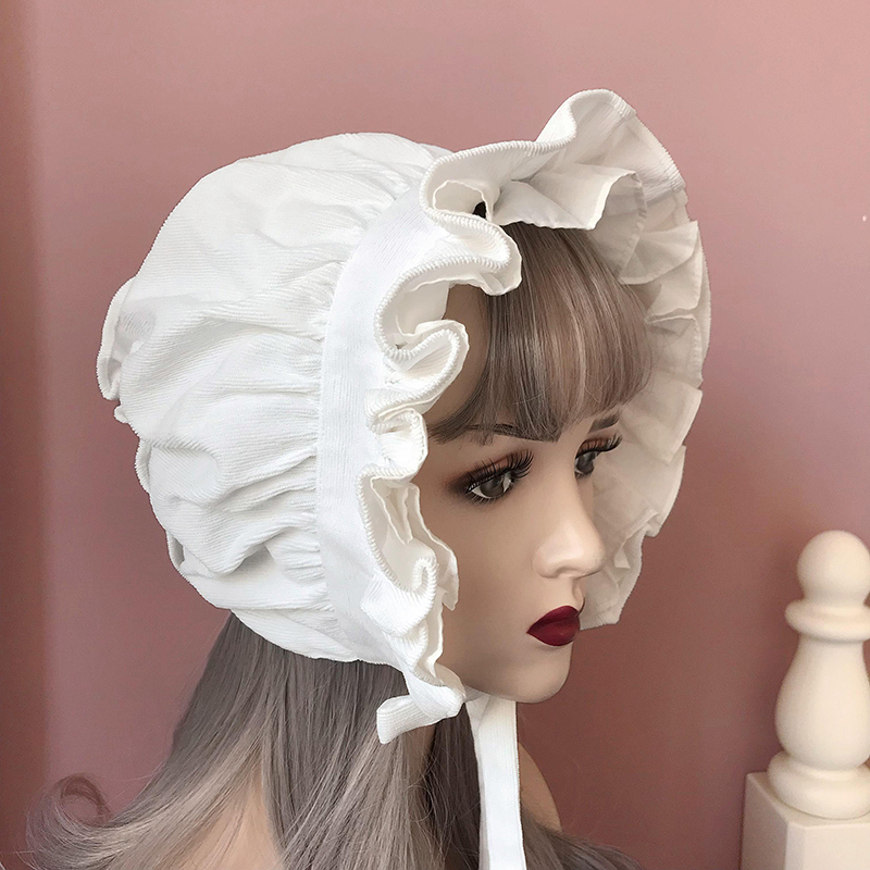 Maid Bonnet Hat Lolita Girl Co – Women'S Victorian Era Accessories Bewertung und Preis