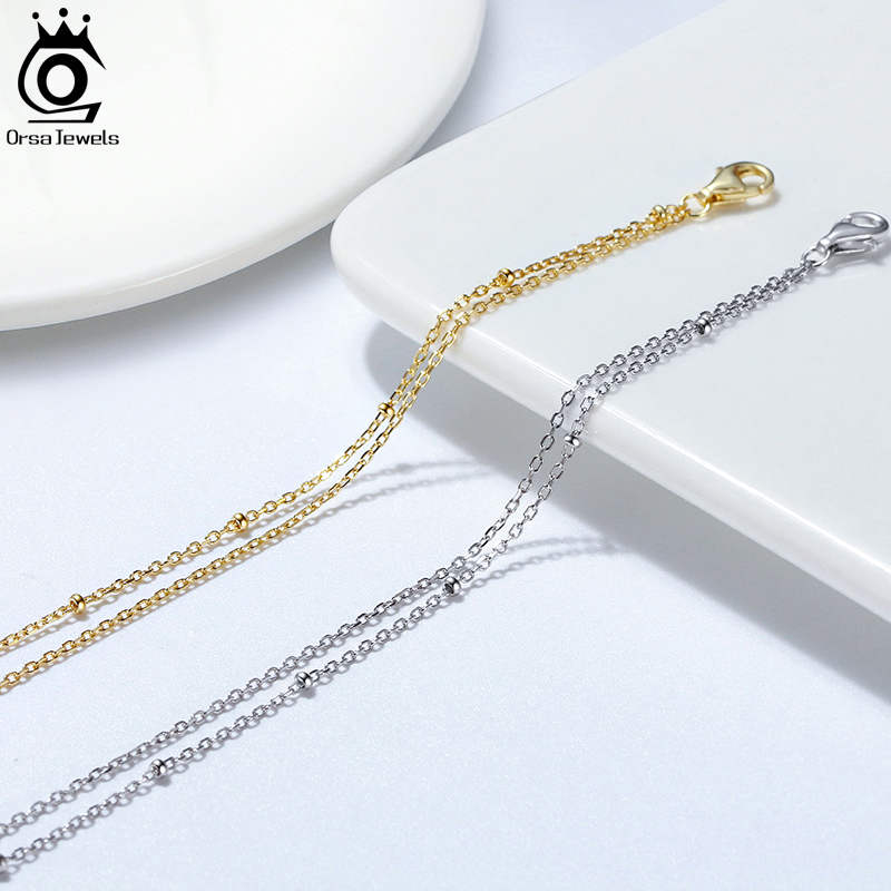 ORSA JEWELS Fashion 925 Sterli – Beaded Anklet Chain Bewertung und Preis