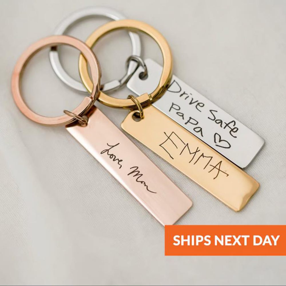 Actual handwritten key chain,  – Women'S Accessories Gift Ideas Bewertung und Preis