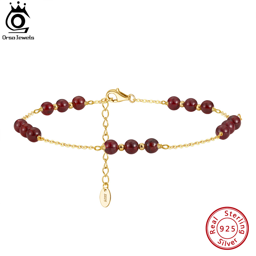ORSA JEWELS 14K Gold Genuine 4 – Beaded Anklet Chain Bewertung und Preis