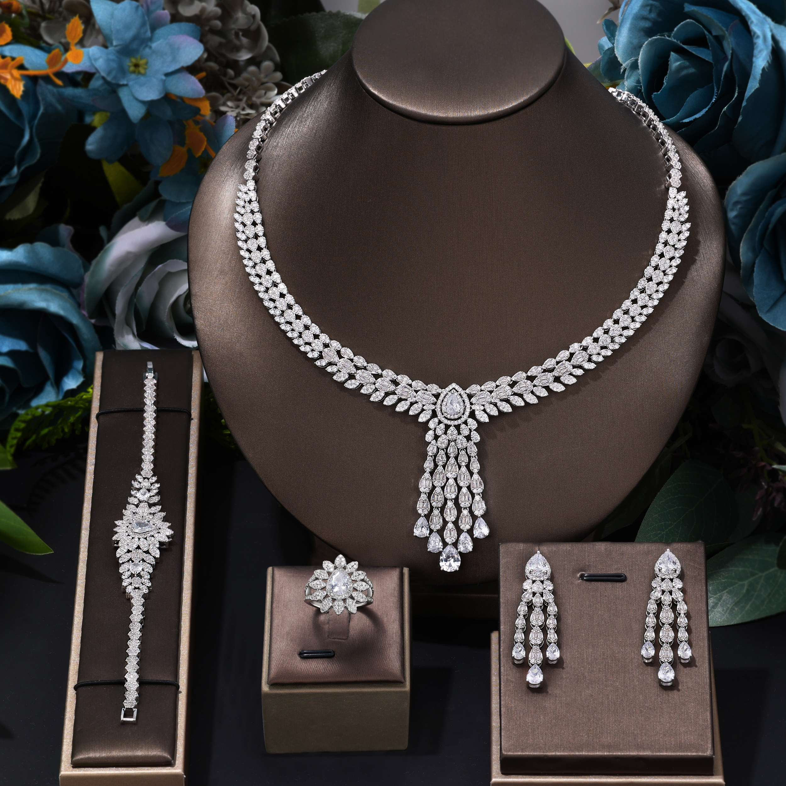 Sparking Water Drop Wedding Je – Women Accessories Uae Bewertung und Preis