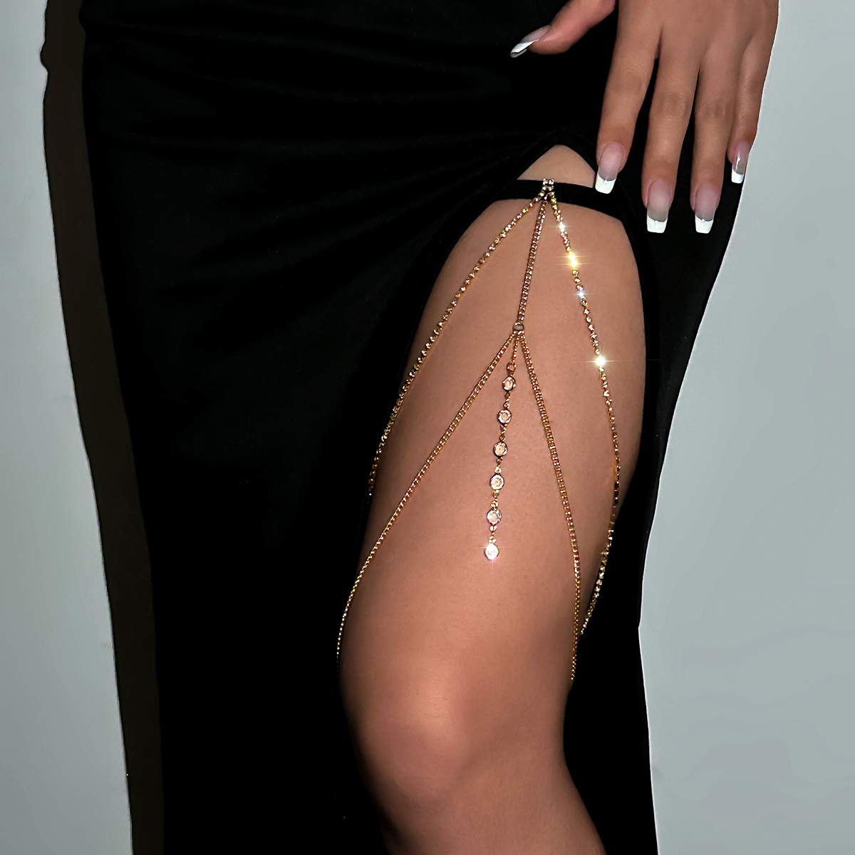 Sexy Shiny Crystal Multilayer  – Women Accessories Dropshipping Bewertung und Preis