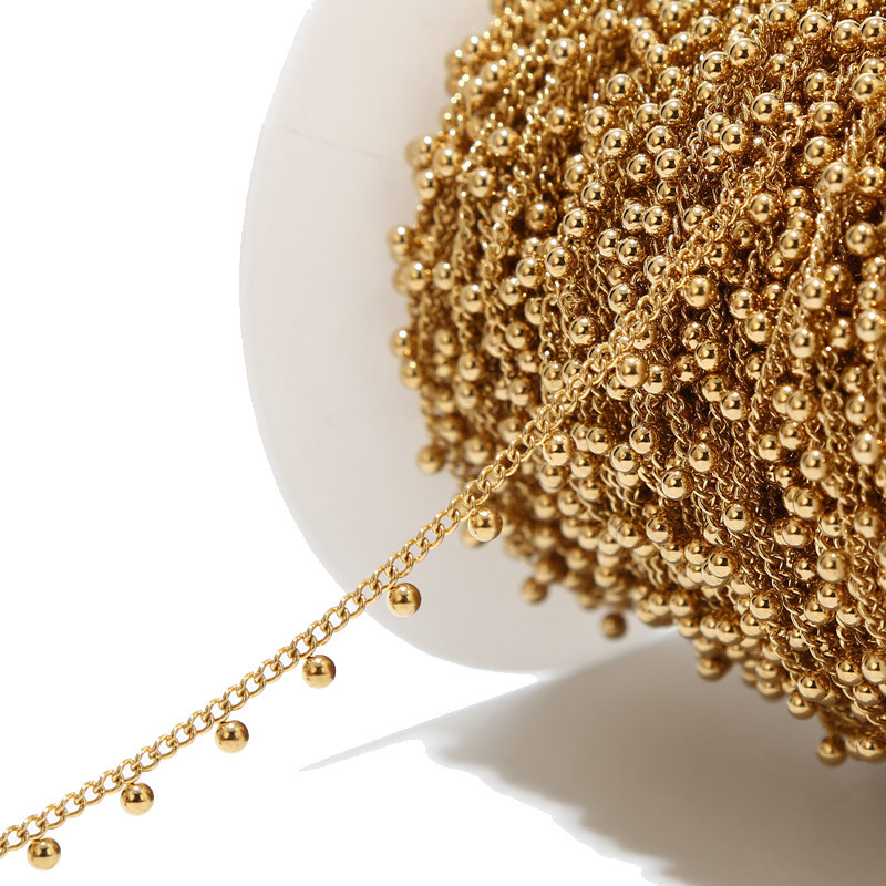 1 Meter Stainless Steel Drop B – Beaded Anklet Chain Bewertung und Preis