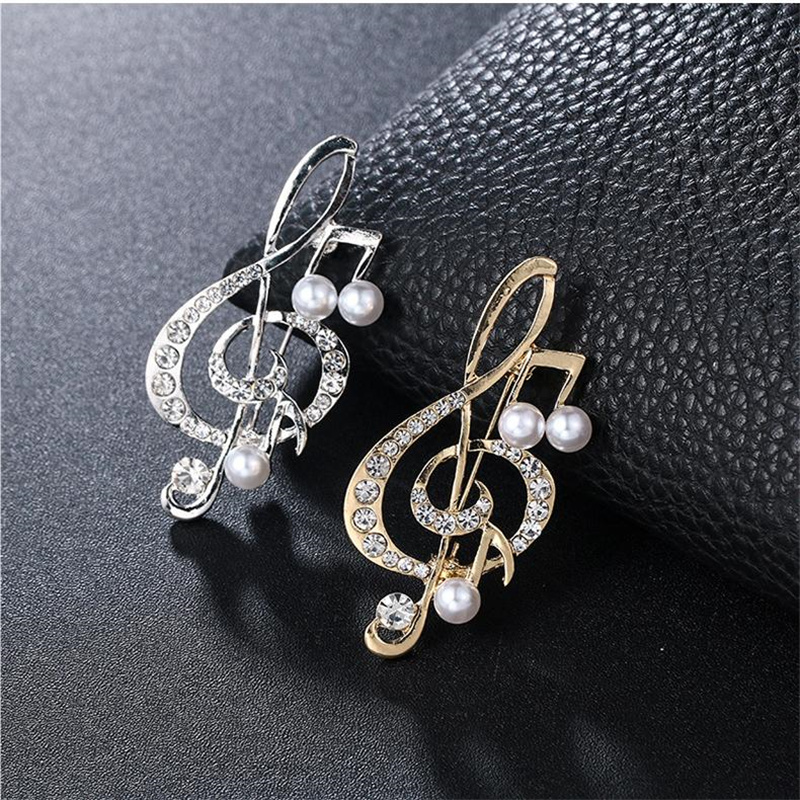 1Pc Elegant Musical Note Brooc – Women'S Accessories Gift Ideas Bewertung und Preis