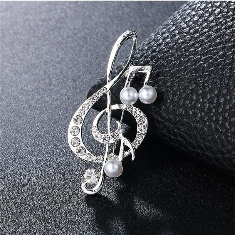 1Pc Elegant Musical Note Brooc – Women'S Accessories Gift Ideas Bewertung und Preis