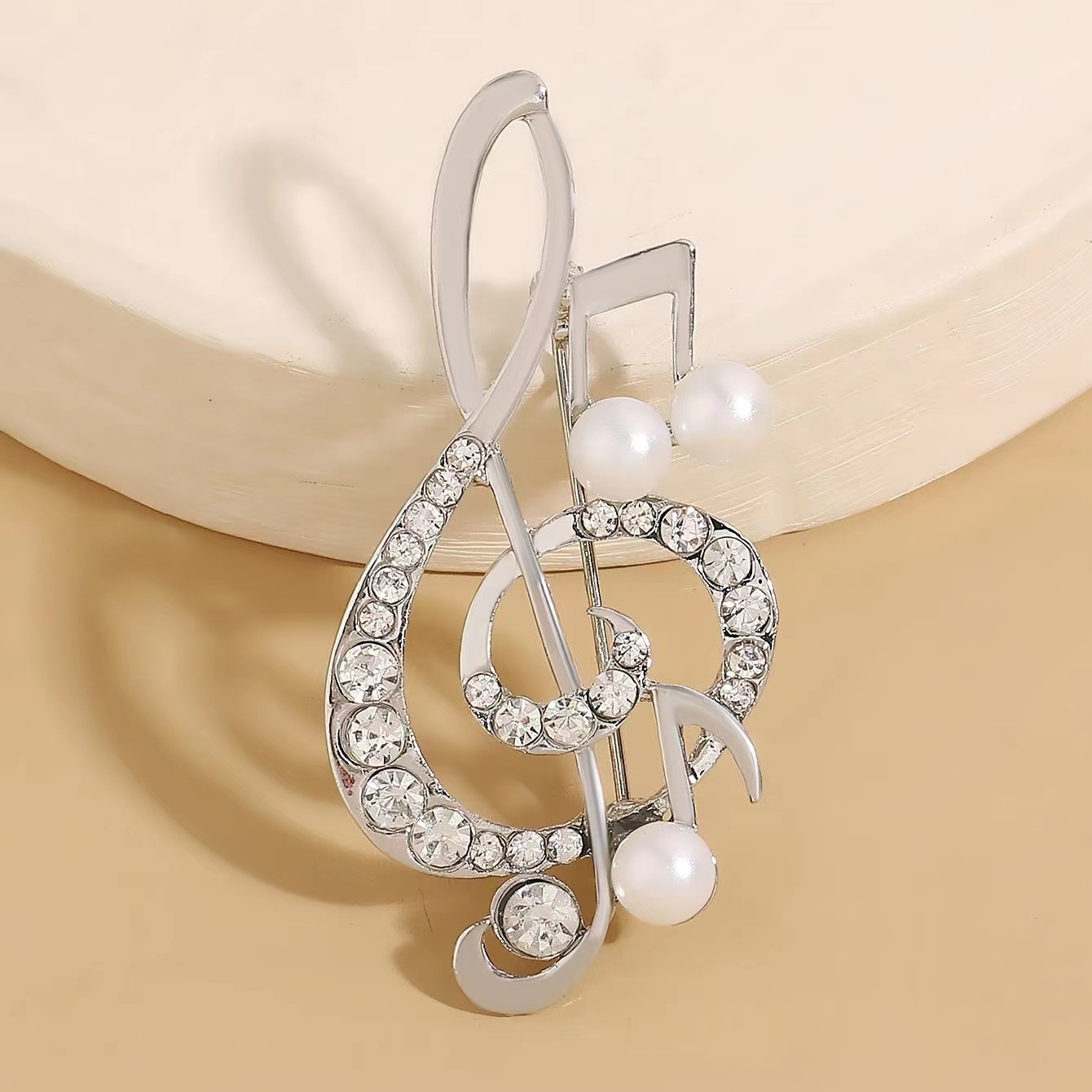 1Pc Elegant Musical Note Brooc – Women'S Accessories Gift Ideas Bewertung und Preis