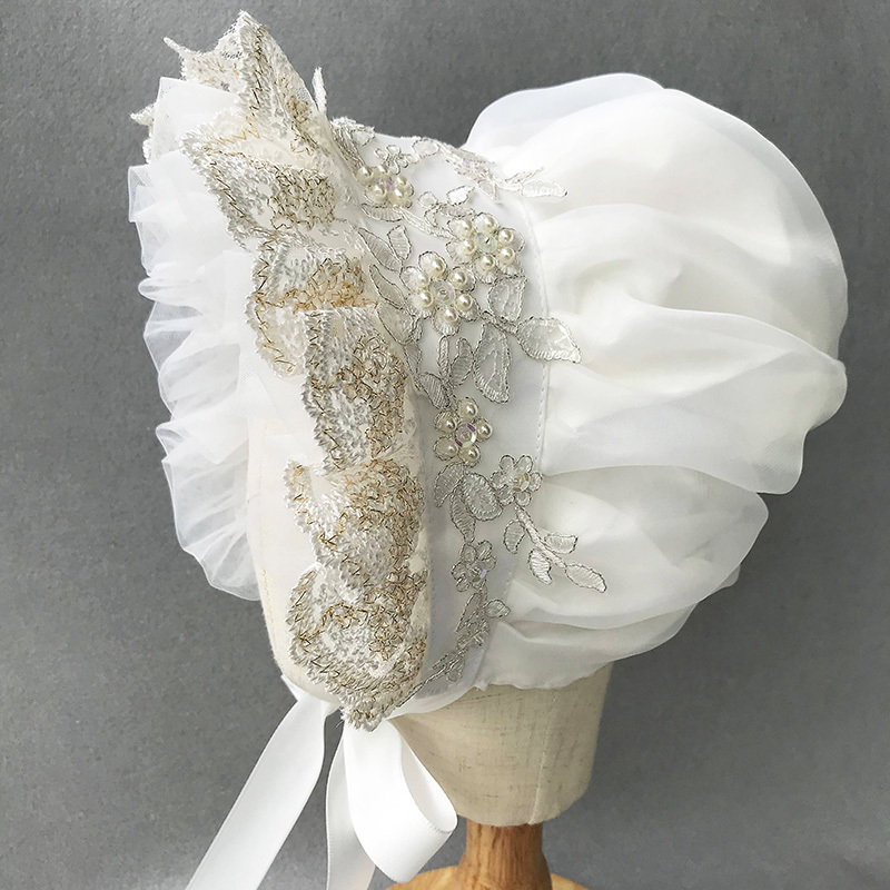 Victorian Bonnet Ruffles Villa – Women'S Victorian Era Accessories Bewertung und Preis