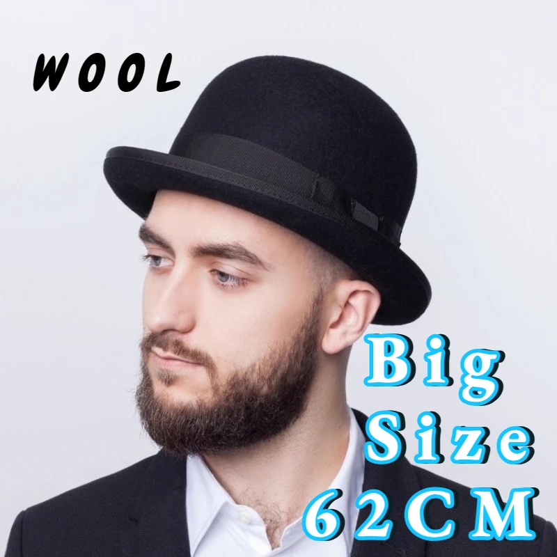 100% Wool Bowler Hat for Men B – Women'S Victorian Era Accessories Bewertung und Preis
