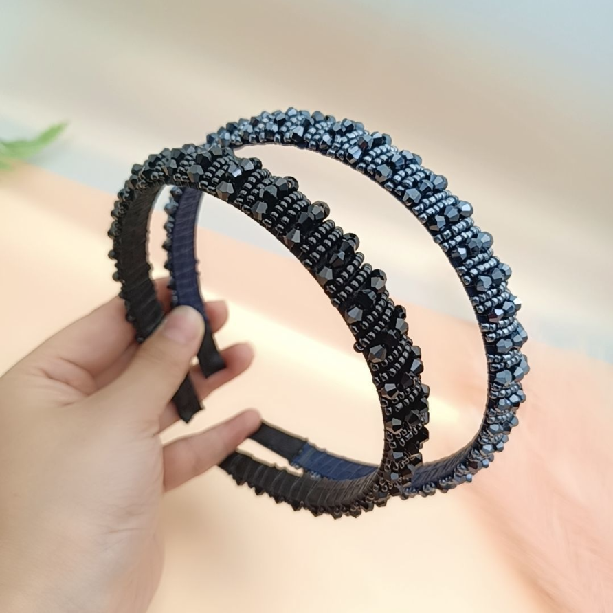 Korean Fashion Shiny Beaded He – Women Accessories Wholesale China Bewertung und Preis