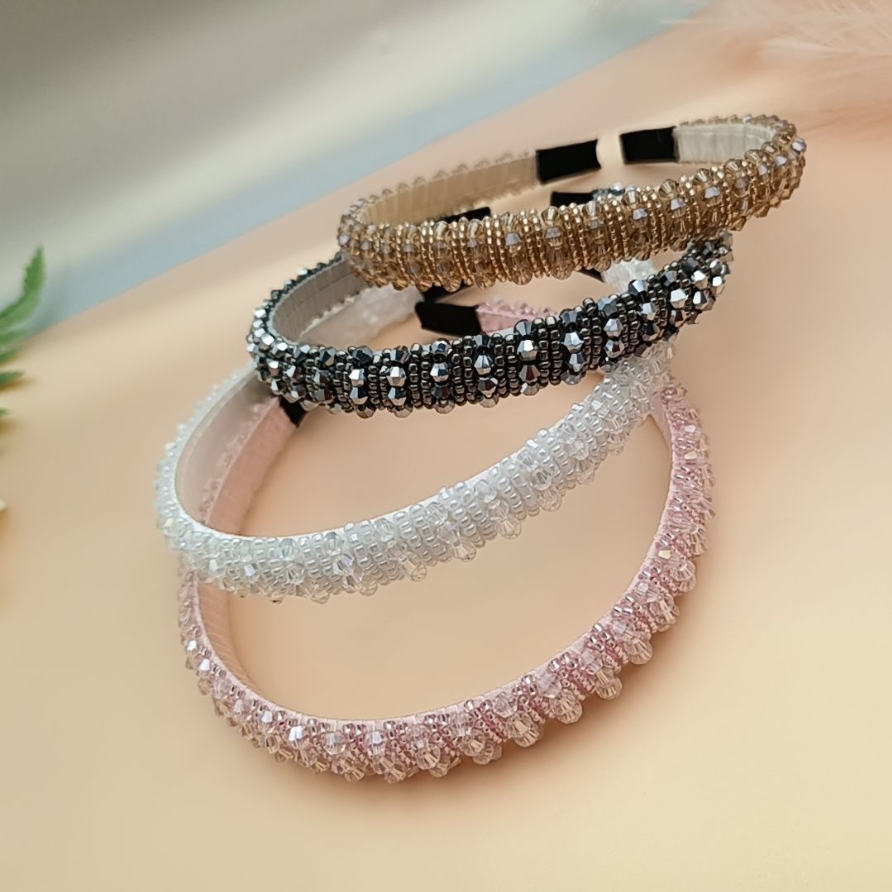 Korean Fashion Shiny Beaded He – Women Accessories Wholesale China Bewertung und Preis