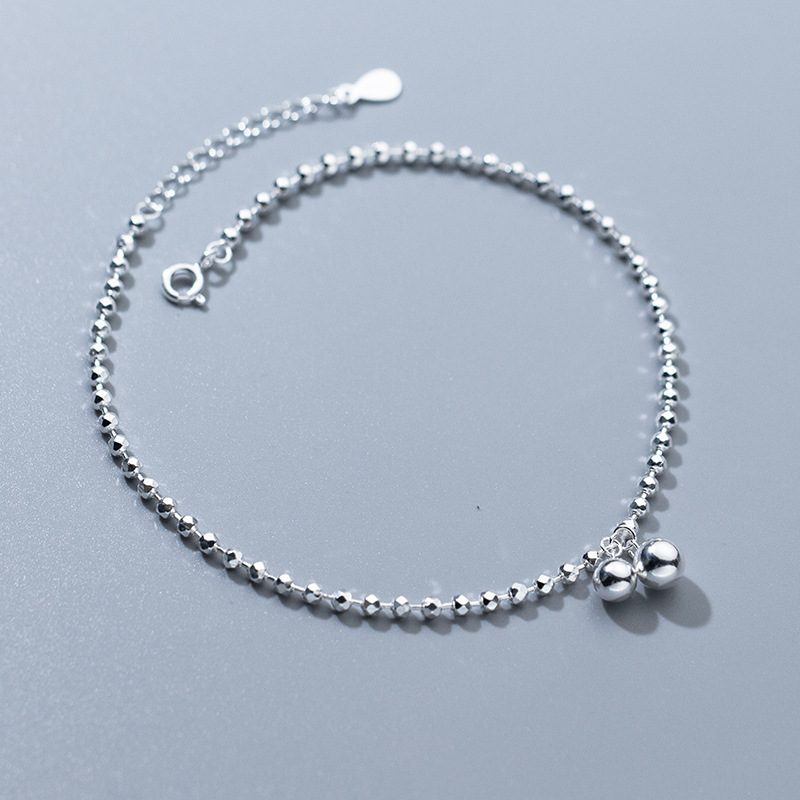 925 Sterling Silver Diamond-Cu – Beaded Anklet Chain Bewertung und Preis