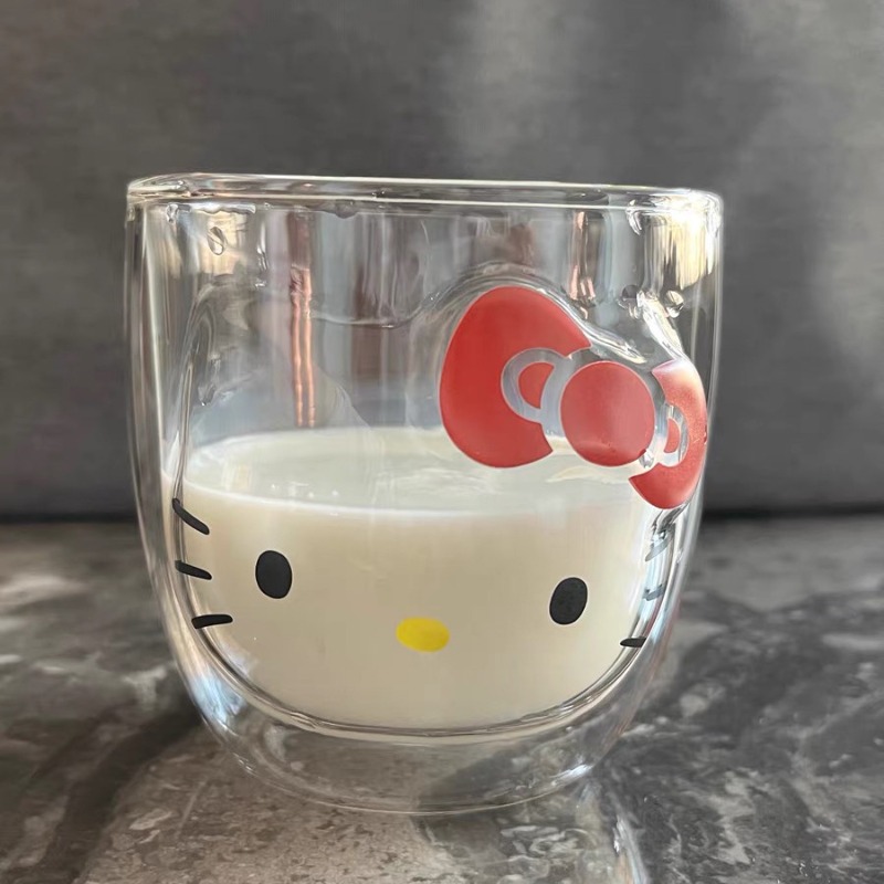 Hello Kitty Double Layer Glass – Women Accessories Wholesale China Bewertung und Preis