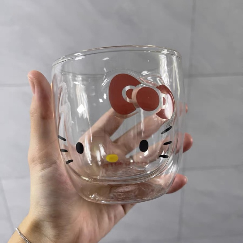 Hello Kitty Double Layer Glass – Women Accessories Wholesale China Bewertung und Preis