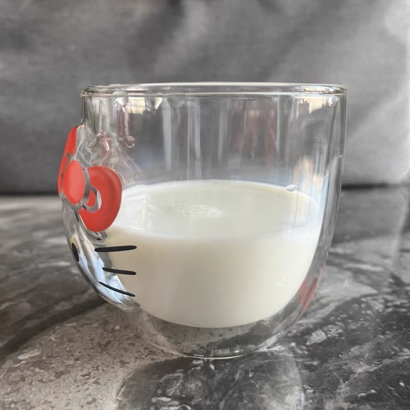 Hello Kitty Double Layer Glass – Women Accessories Wholesale China Bewertung und Preis