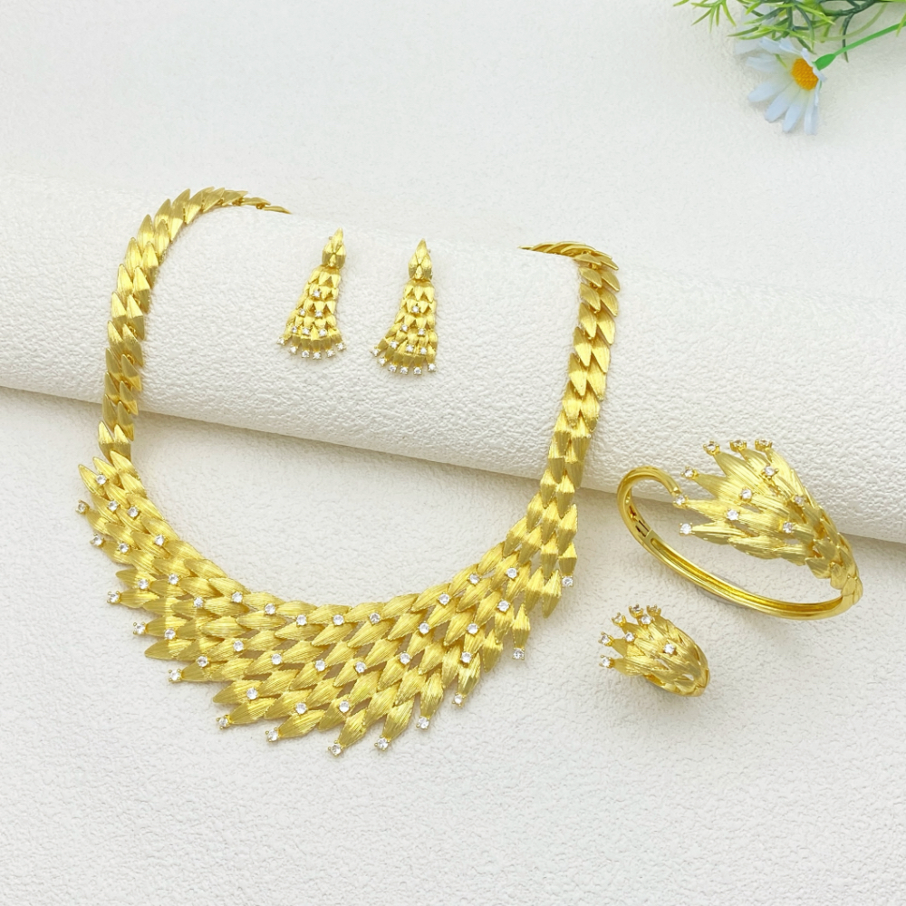 Falair UAE Bride Zircon Gold P – Women Accessories Uae Bewertung und Preis