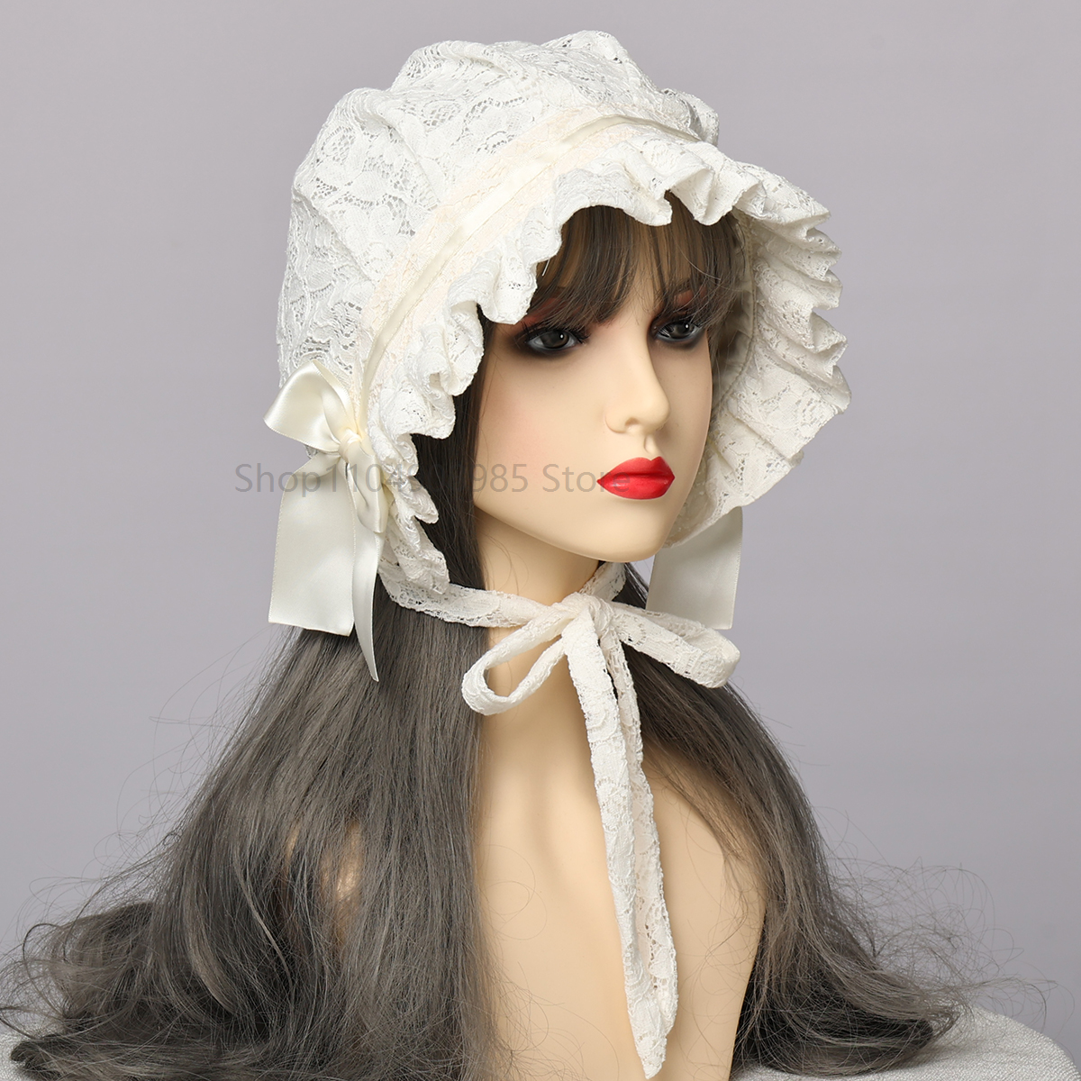 Retro Adjustable Lace Bonnet H – Women'S Victorian Era Accessories Bewertung und Preis