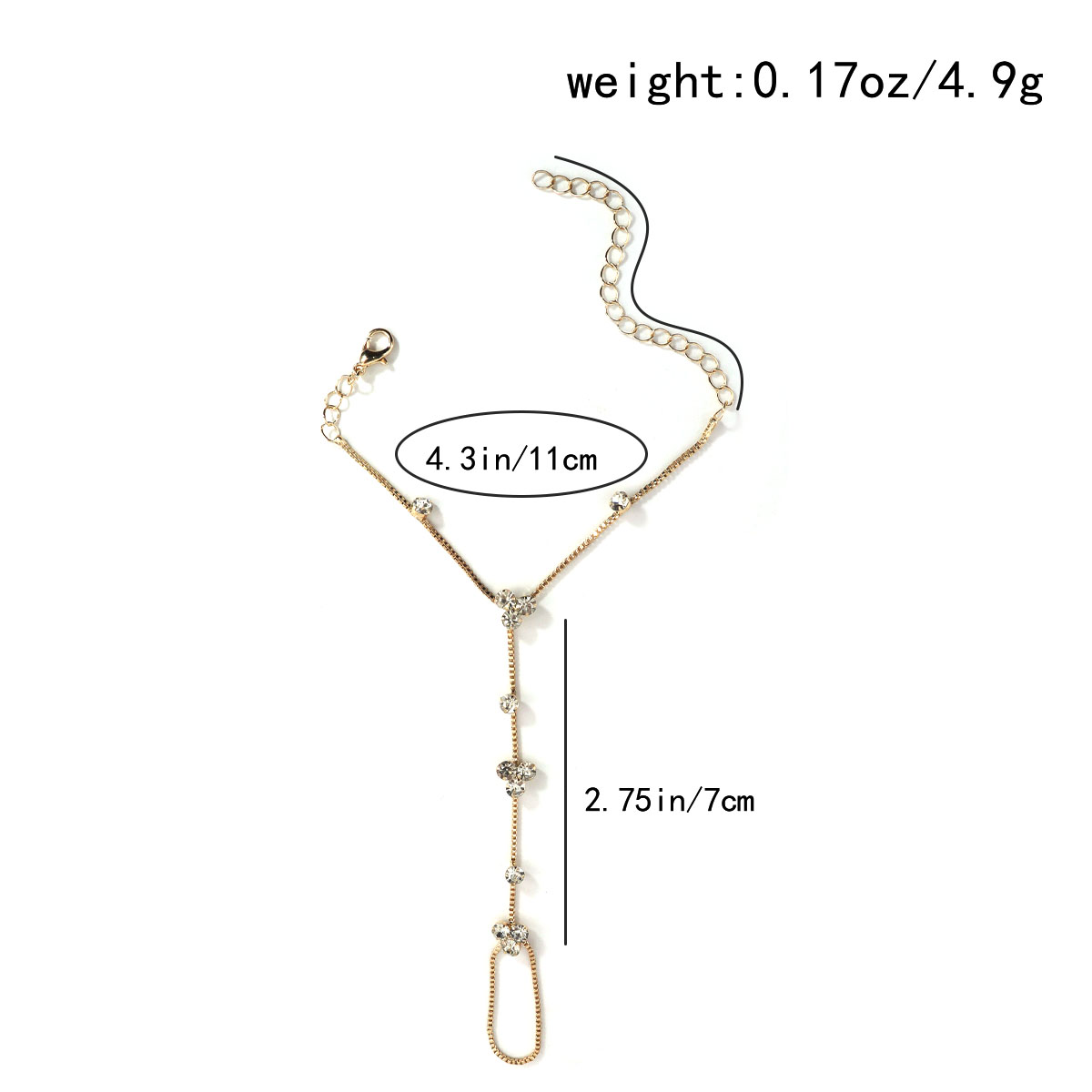 1pc/Women's Minimalist Rhinest – Women'S Accessories Gift Ideas Bewertung und Preis
