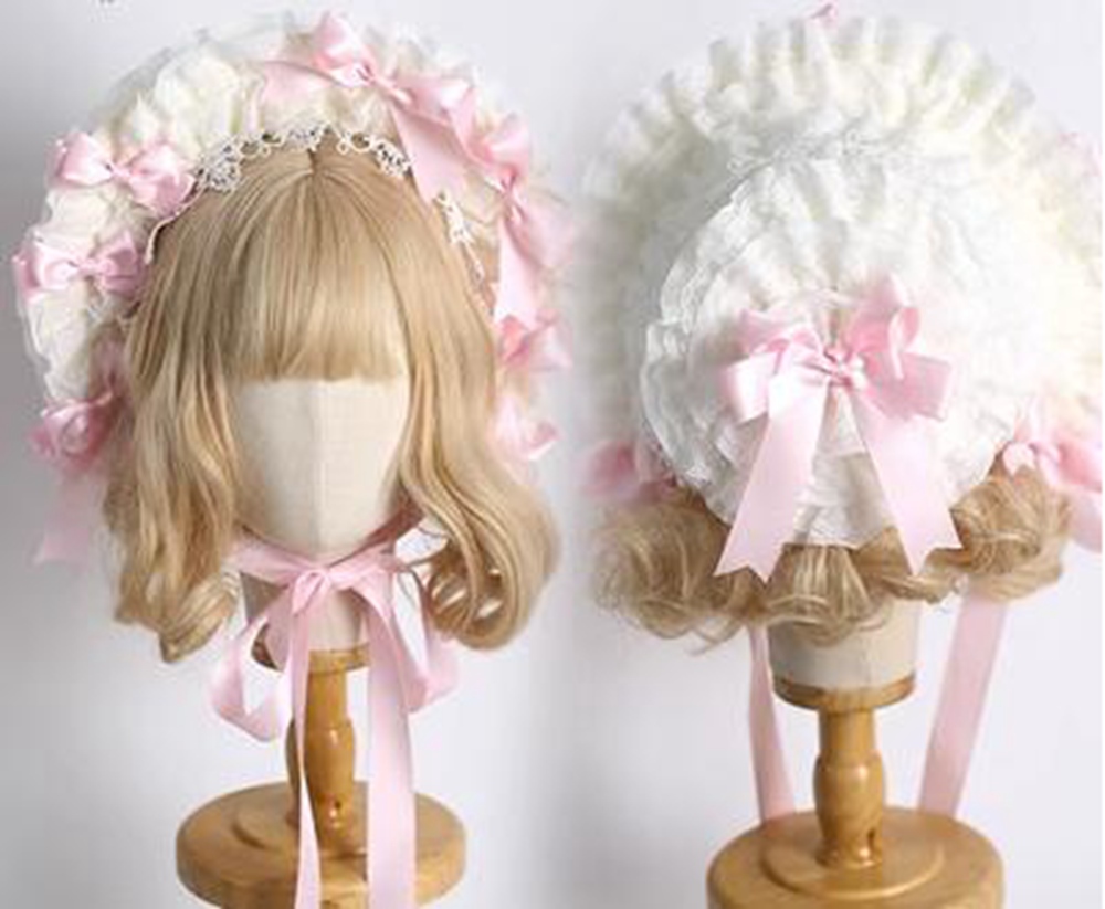 Lolita Lace Bonnet Hat Women G – Women'S Victorian Era Accessories Bewertung und Preis