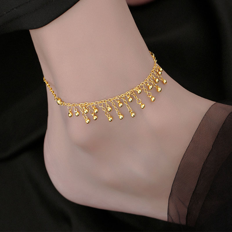 925 Sterling Silver Round Bead – Beaded Anklet Chain Bewertung und Preis