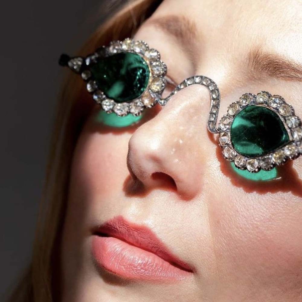 Stonefans Green Water Drop Sun – Women Accessories Dropshipping Bewertung und Preis