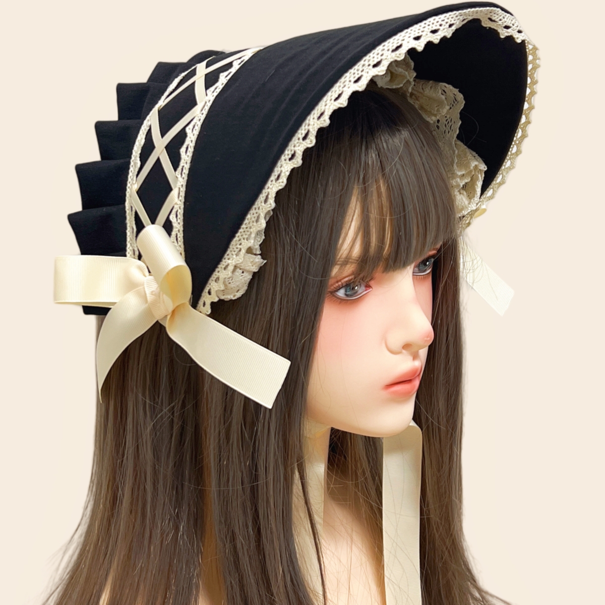Lolita Hat Gorgeous Bonnet Vic – Women'S Victorian Era Accessories Bewertung und Preis