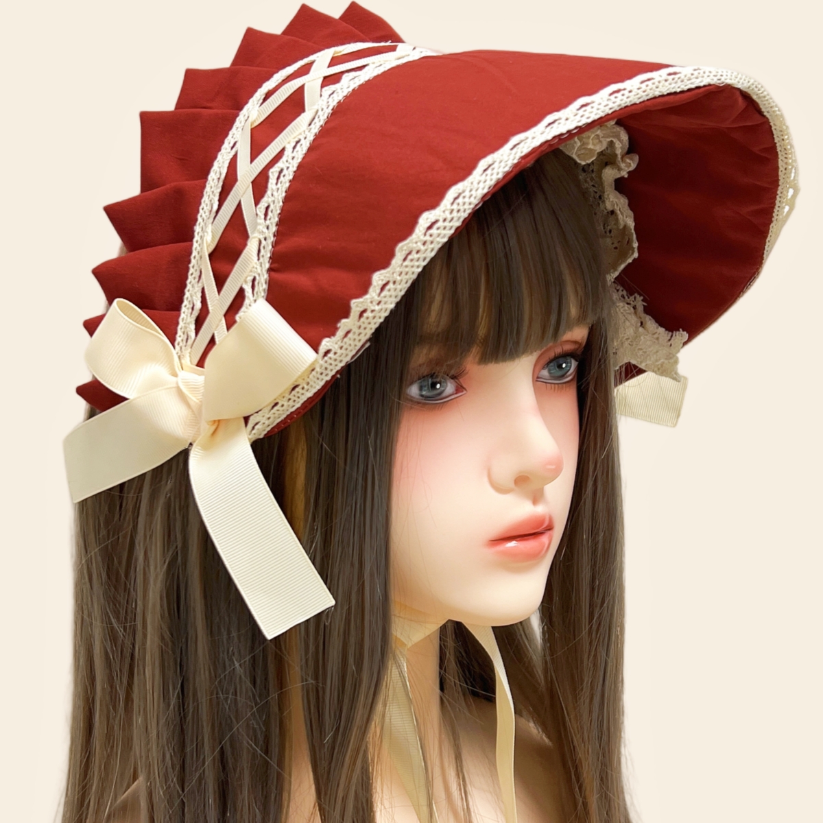 Lolita Hat Gorgeous Bonnet Vic – Women'S Victorian Era Accessories Bewertung und Preis