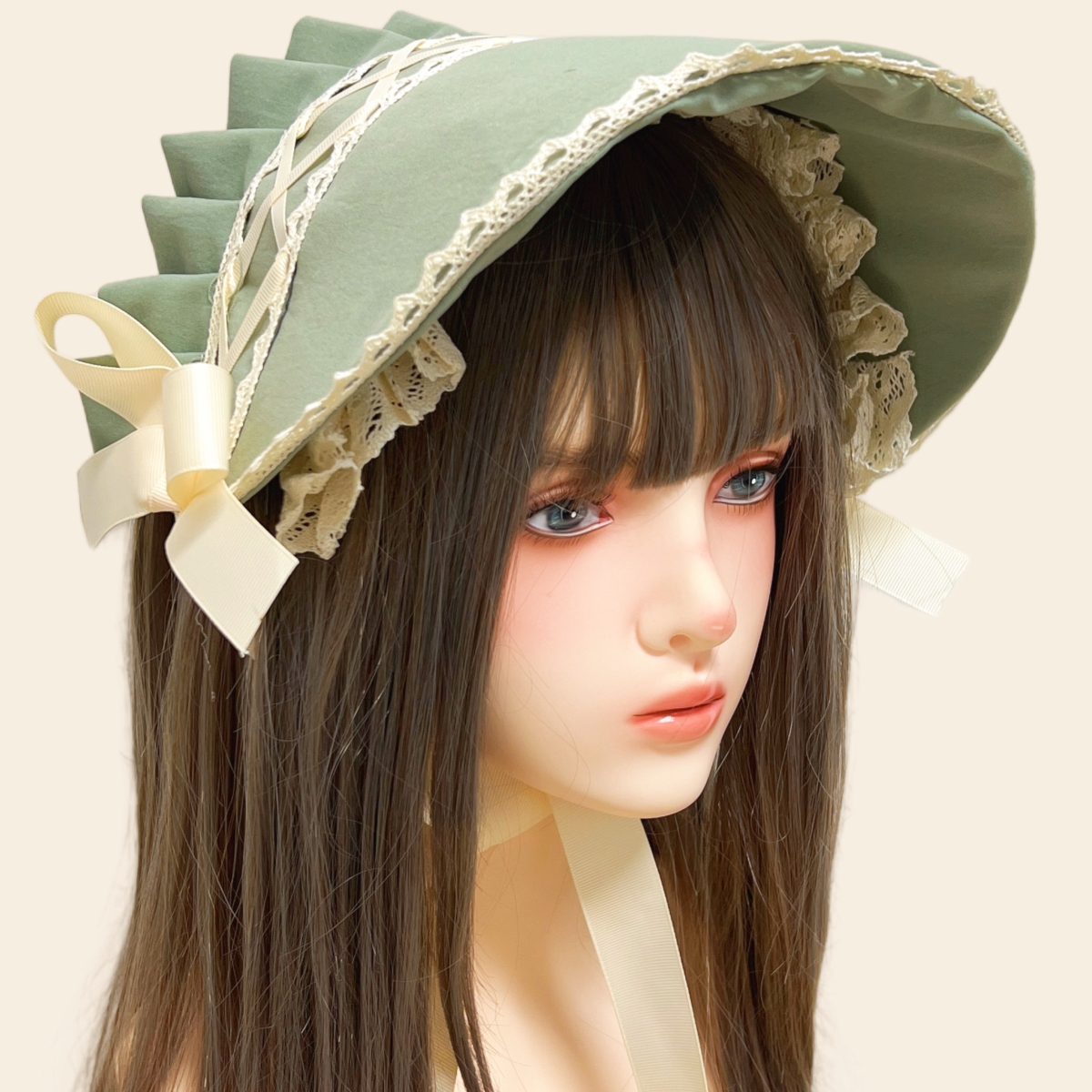 Lolita Hat Gorgeous Bonnet Vic – Women'S Victorian Era Accessories Bewertung und Preis